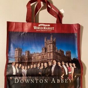 Cost Plus World Market Red Tote Bag